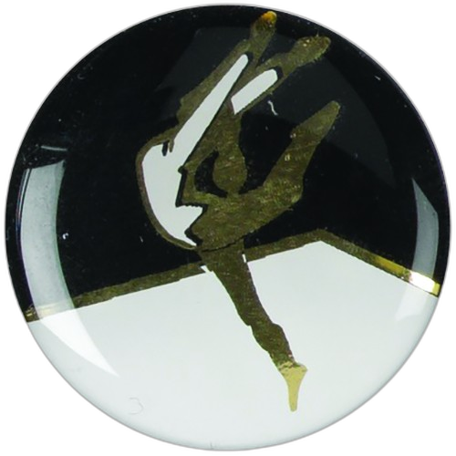 Gymnastics Printed Medal Centre