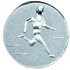 Sprinting Athletics Silver Medal Centre