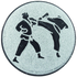 Karate Sparring Silver Medal Centre
