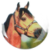 Horse Head Equestrian Printed Medal Centre