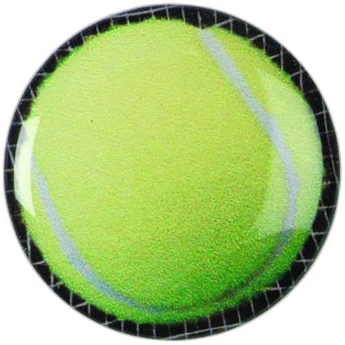 Tennis Ball Graphic Medal Centre