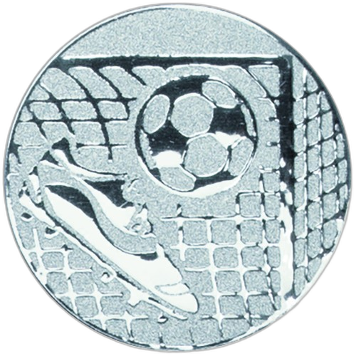 Football Goal Silver Medal Centre