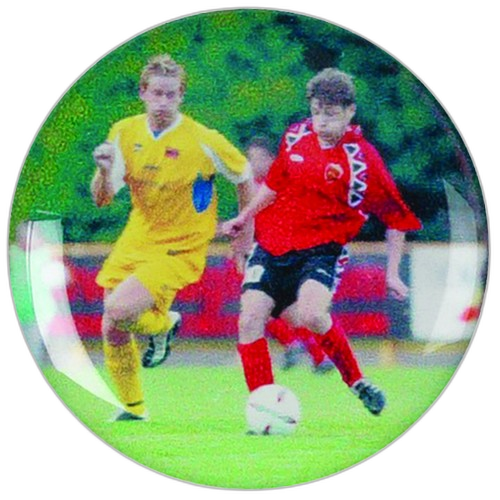 Football Printed Medal 3 Centre