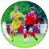 Football Printed Medal 3 Centre