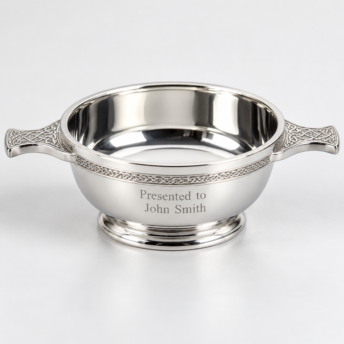 5in Pewter Quaich Bowl