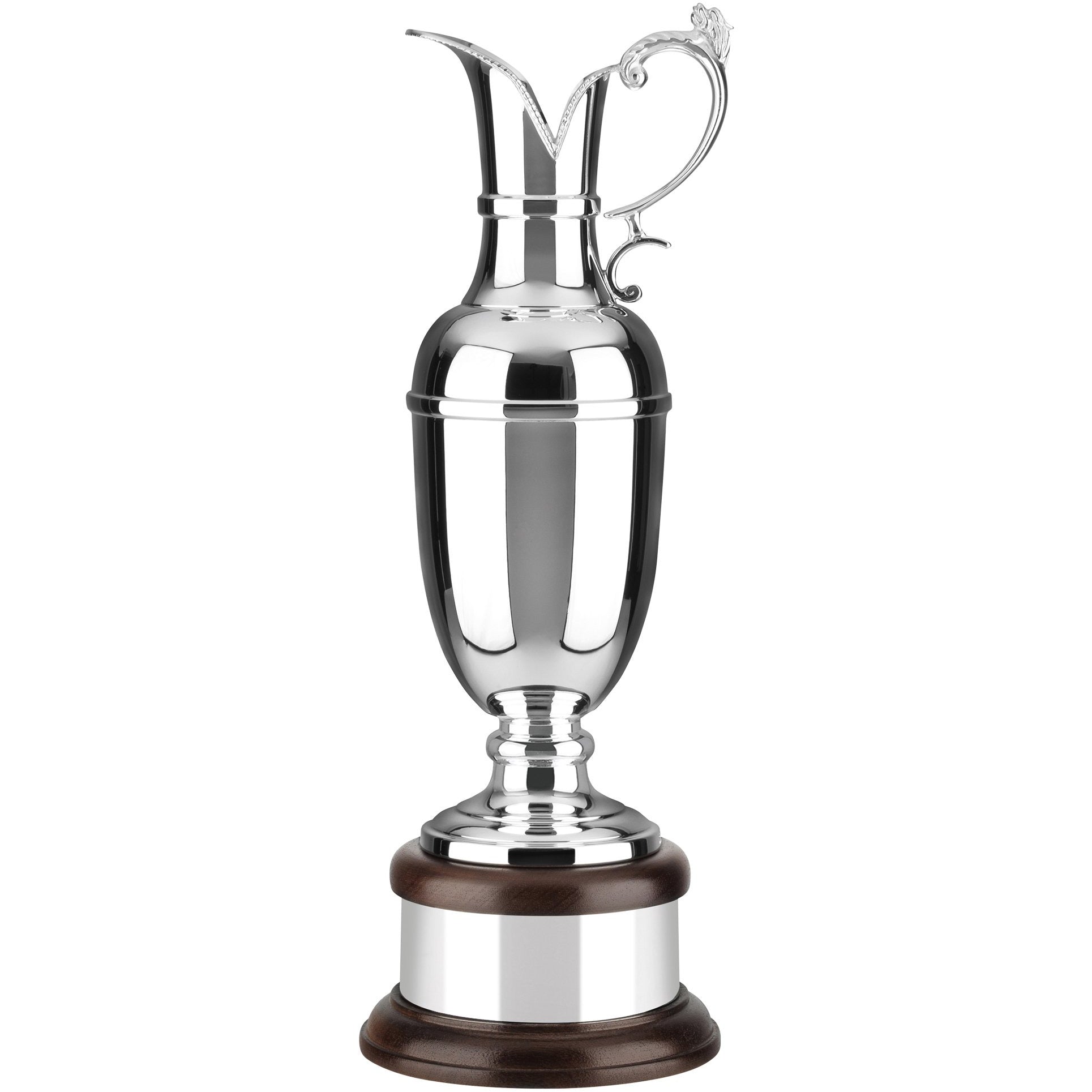 15.25in Ultimate Silver Plated Golf Claret Jug