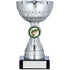 Silver Trophy Cup on Black Marble Base