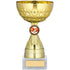 Gold Cup Trophy on White Marble Base