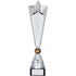 Silver Shooting Star Trophy on Black Marble Base