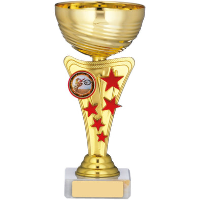 Gold Cup Trophy 18.5cm