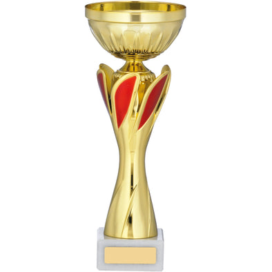 Gold And Red Cup Trophy 25.5cm