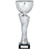 Silver Geometric Trophy Cup