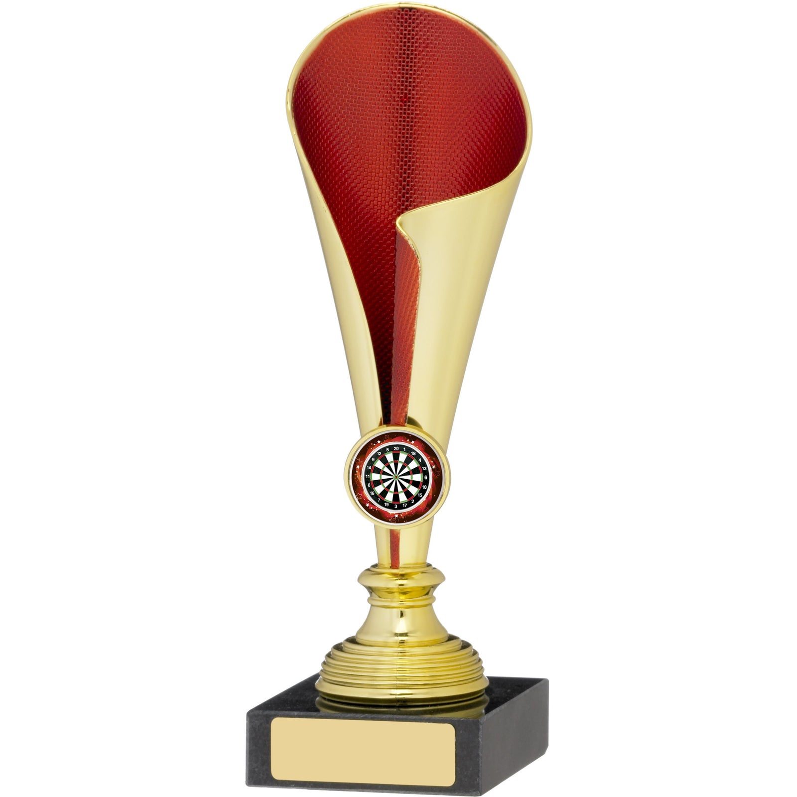 Gold Red Trophy Cup 20cm