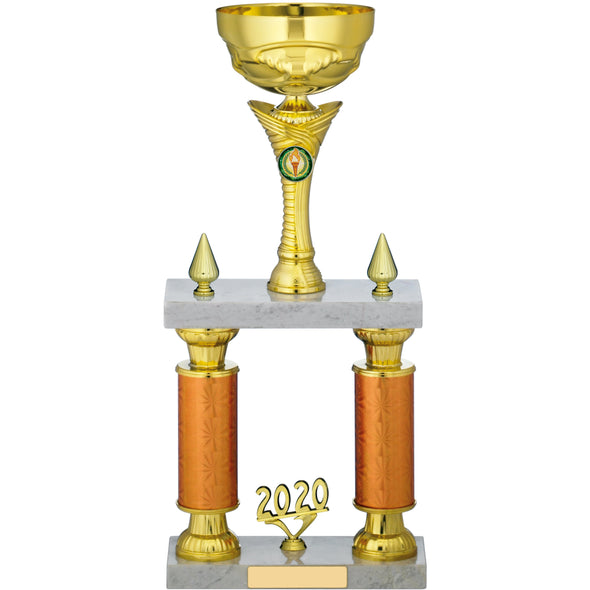 Gold Tube Trophy 42cm