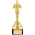 8" Victory Hollywood Male Plastic Trophy Statue on Marble Base