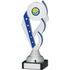 Silver And Blue Multisport Recognition Trophy