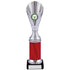 Silver Cone Plastic Trophy Cup on Marble Base