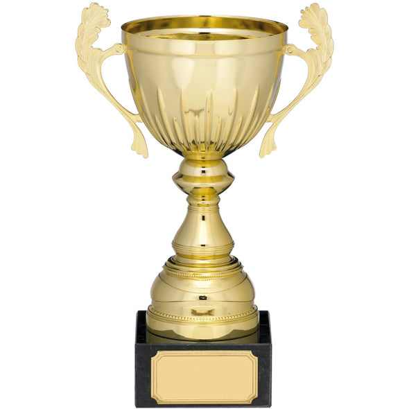 Gold Cup Trophy With Handles 19cm