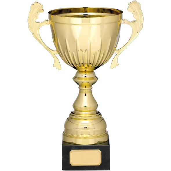 Gold Cup Trophy With Handles 26.5cm