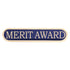 Blue Merit Enamel School Badge