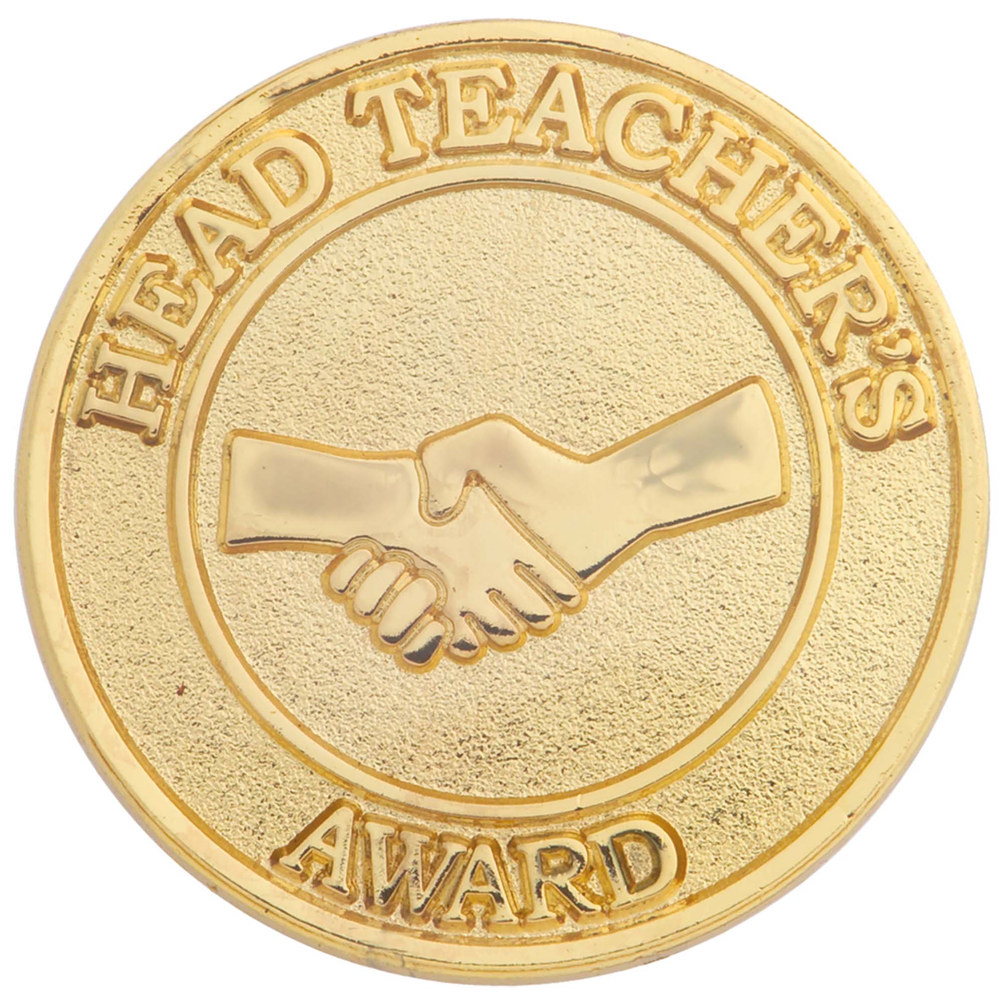 Head Teacher's Award Pin Badge 25mm
