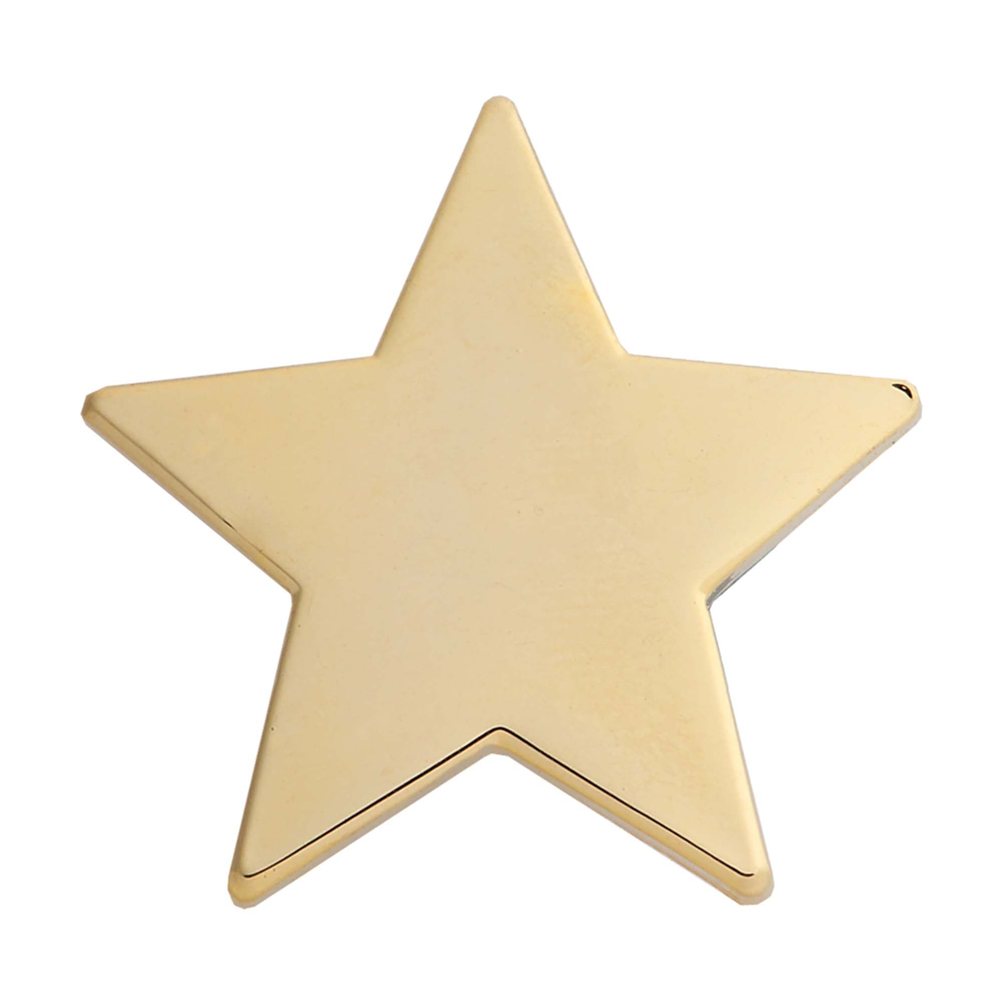 Gold Star Pin Badge 25mm