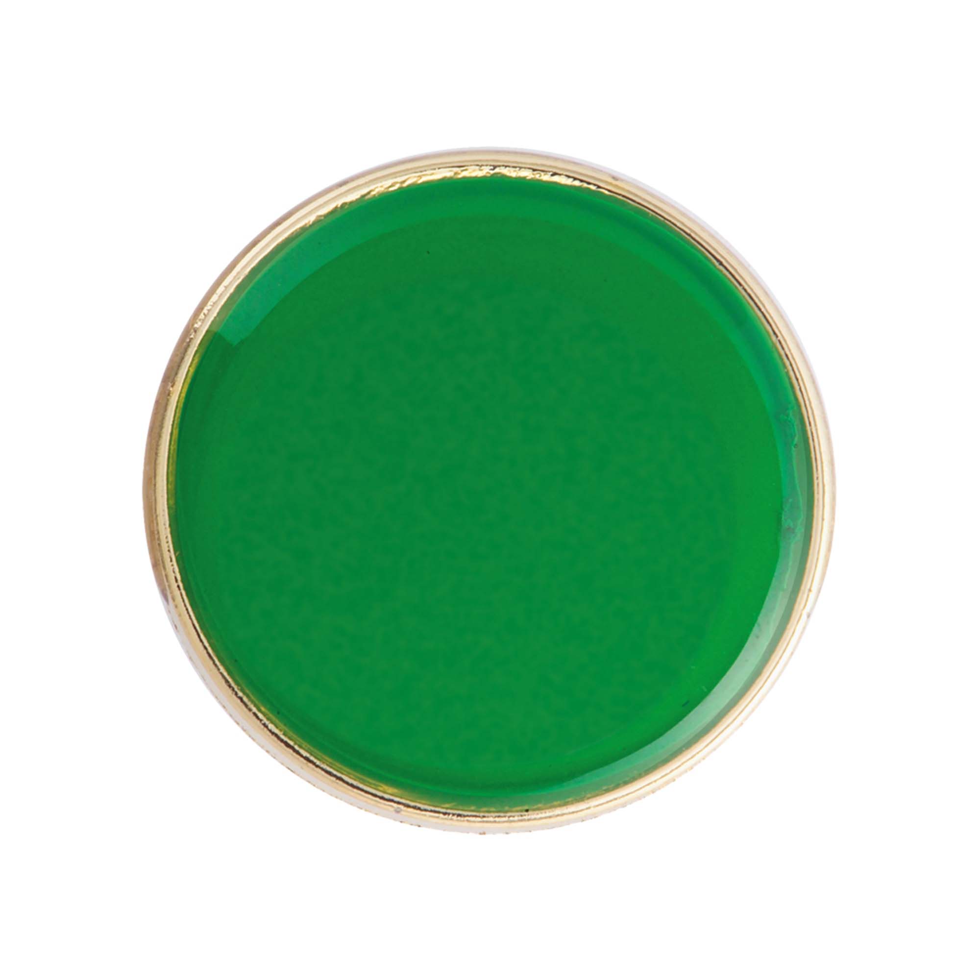 Green Circle Badge 20mm