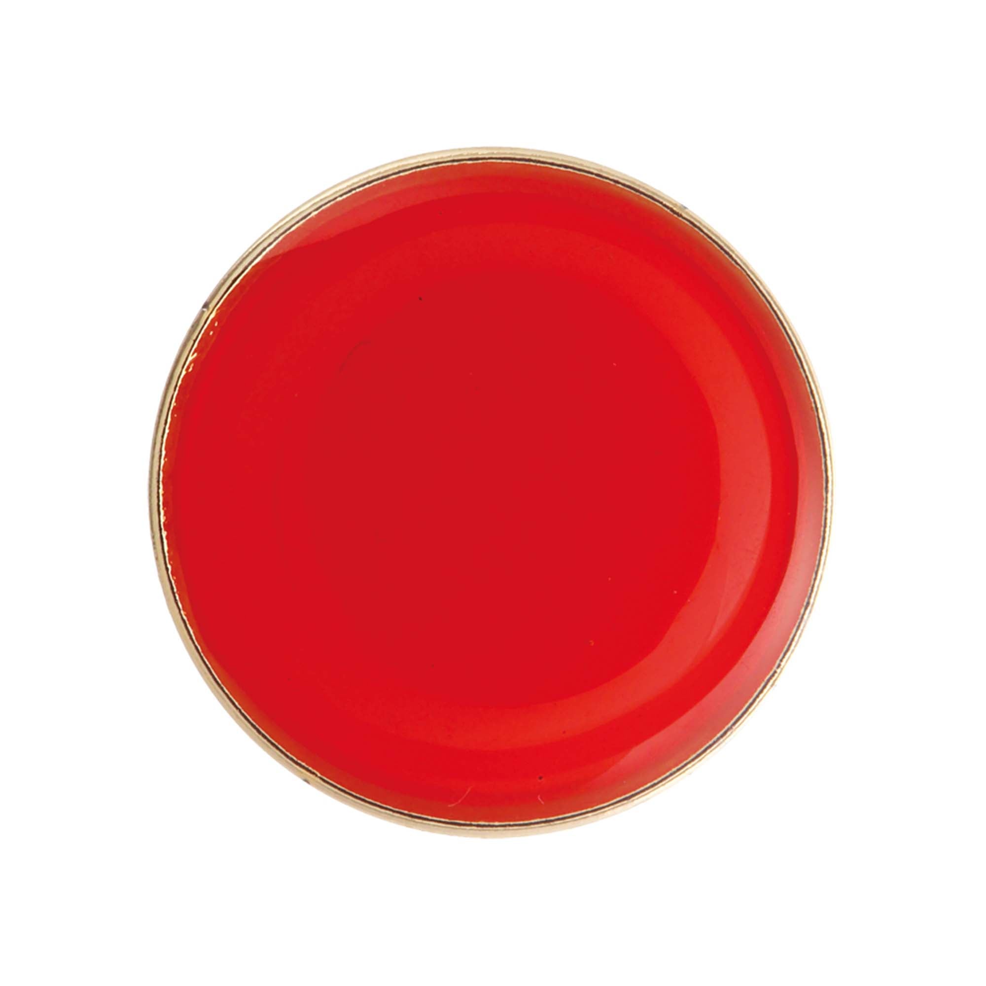 Red Circle Badge 20mm