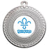 Beavers Silver Swirl 50mm Medal