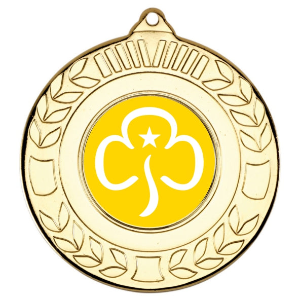 Brownies Gold Laurel 50mm Medal