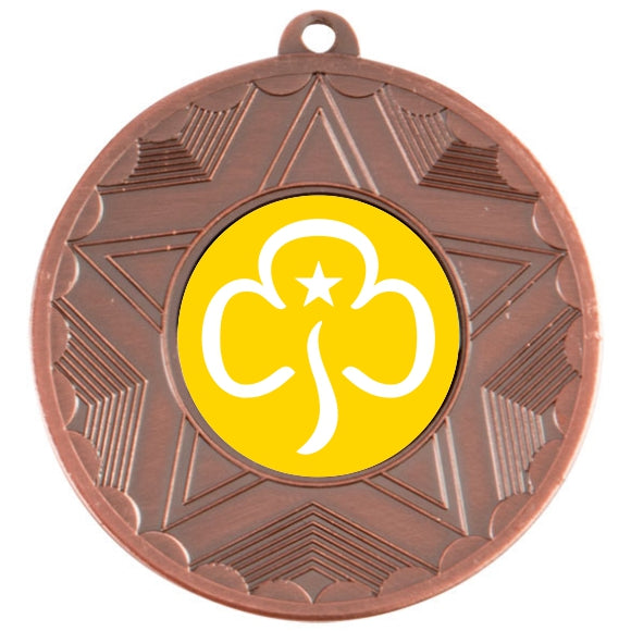 Brownies Bronze Star 50mm Medal