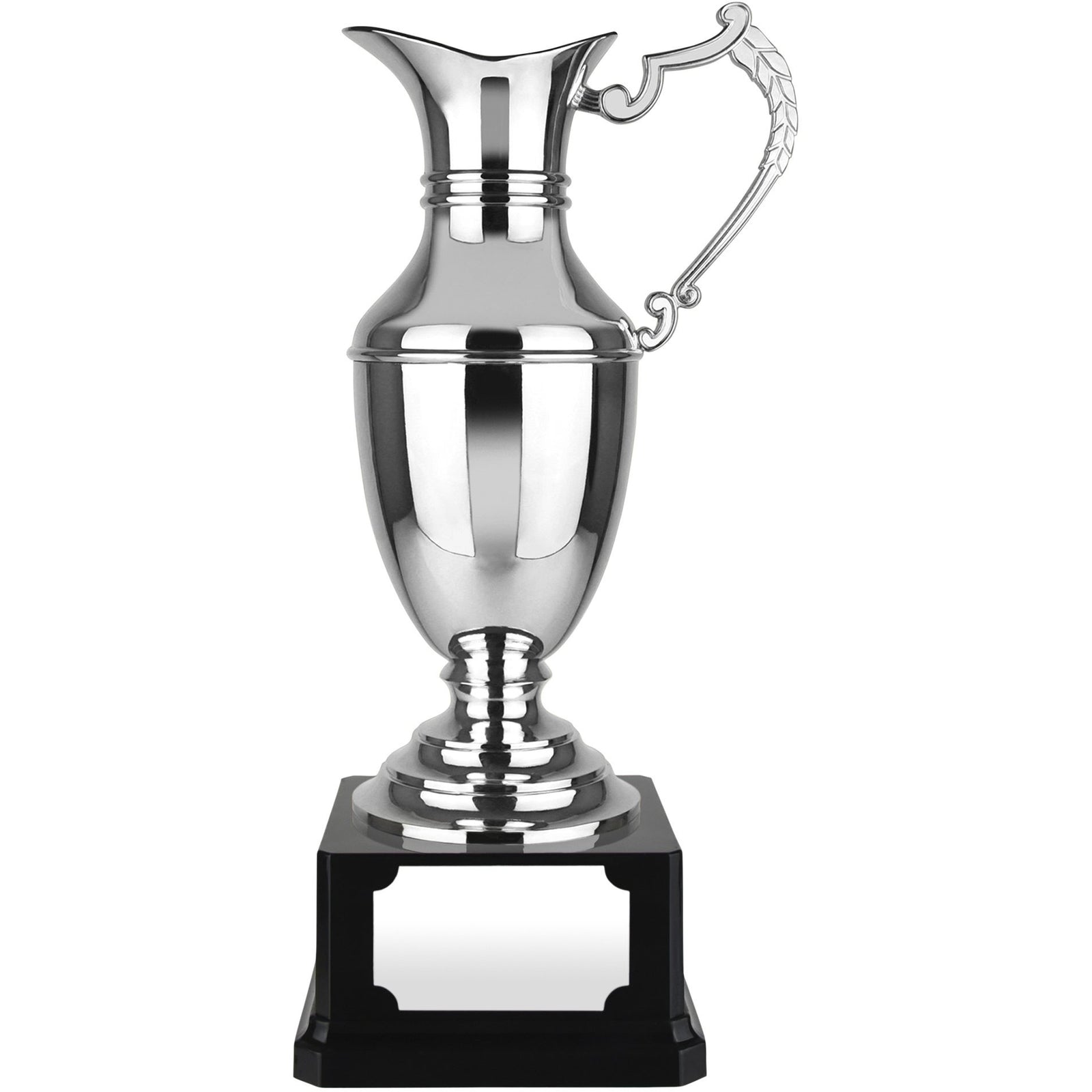 Nickel Plated Endurance Golf Jug Award On Heavyweight Base