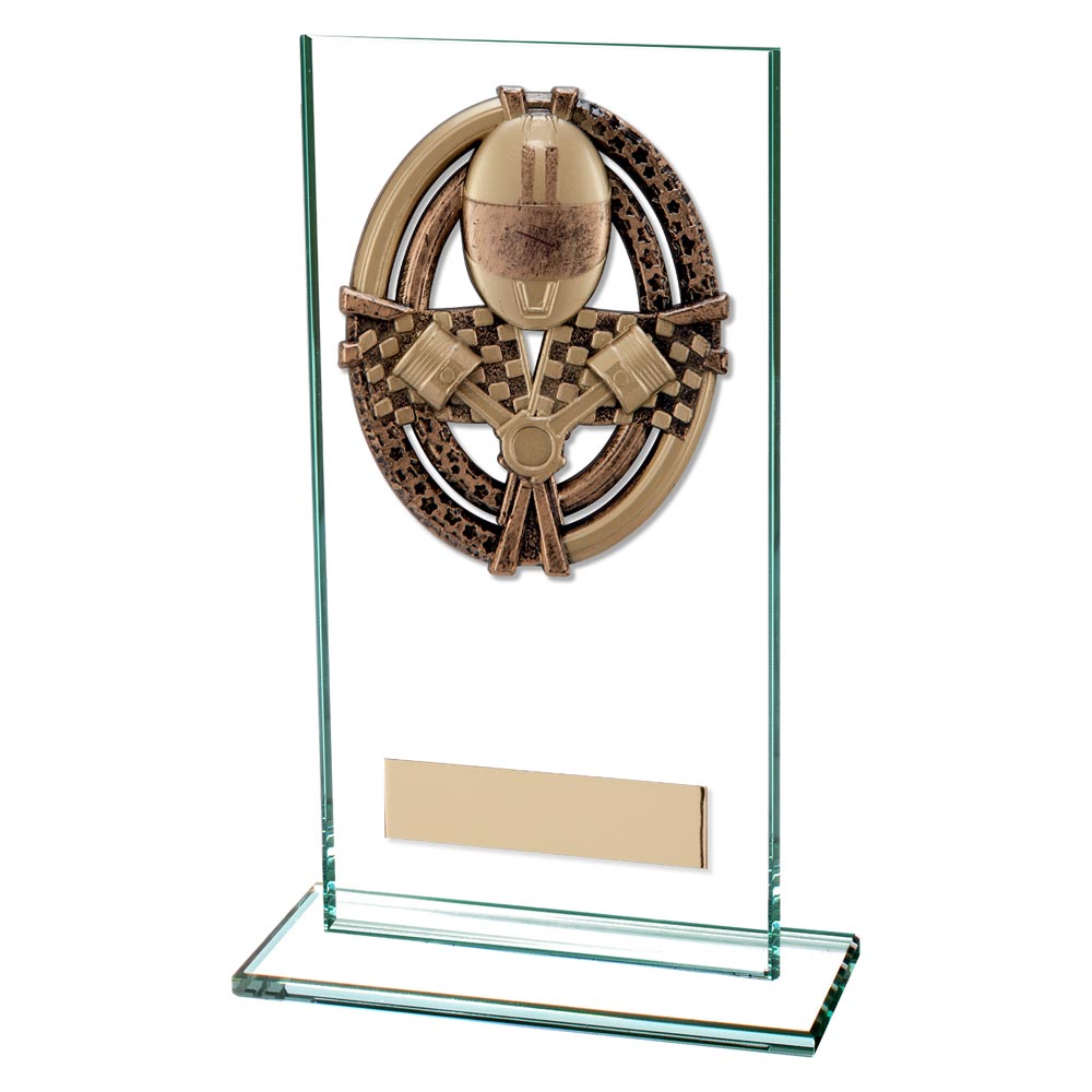 Maverick Legacy Motorsport Jade Glass Award