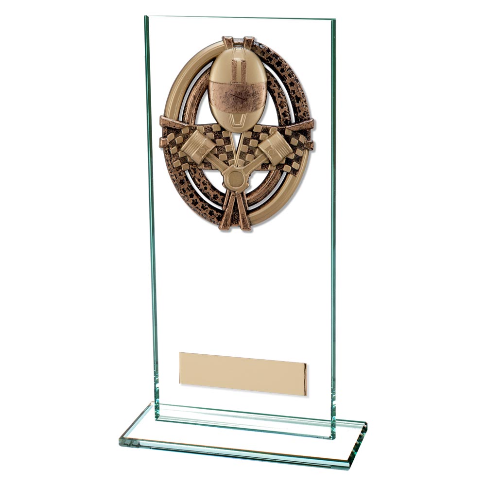 Maverick Legacy Motorsport Jade Glass Award