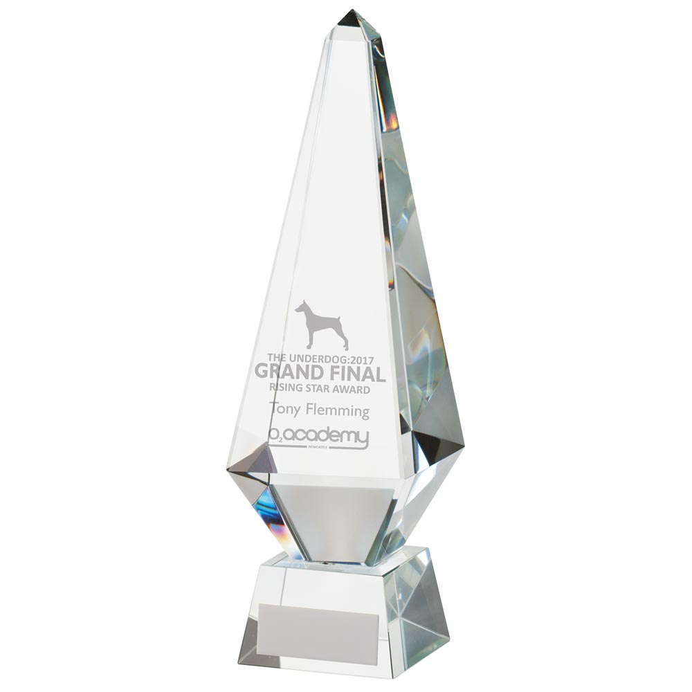 Monument Crystal Obelisk Award 260mm