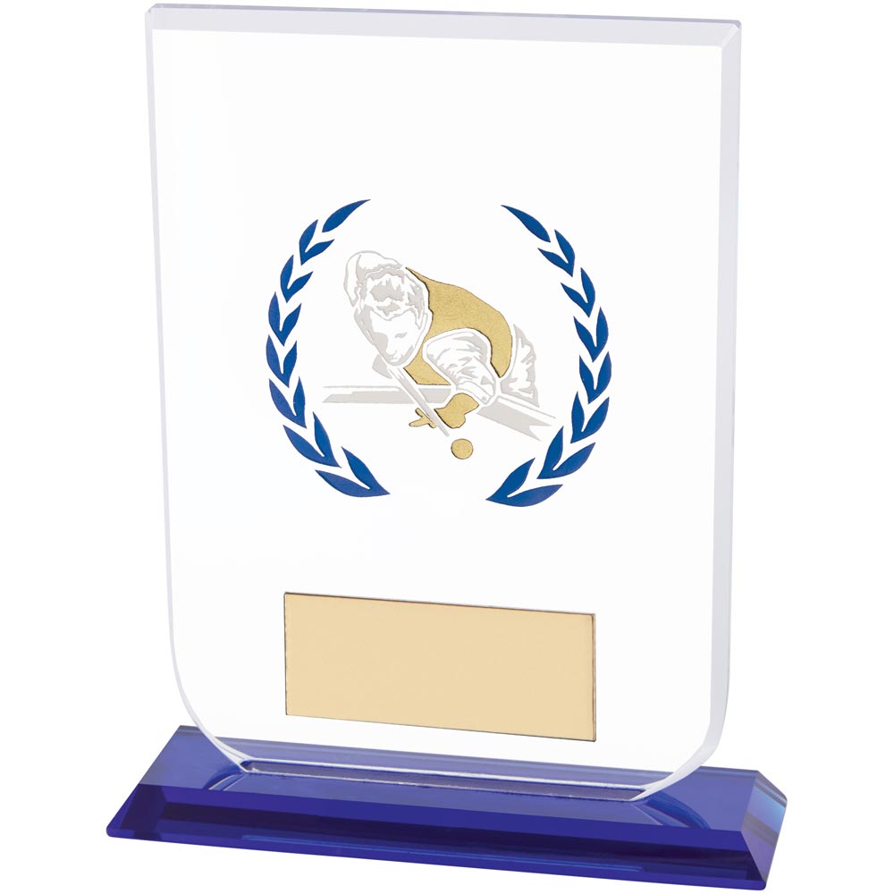 Gladiator Pool Snooker Glass Award