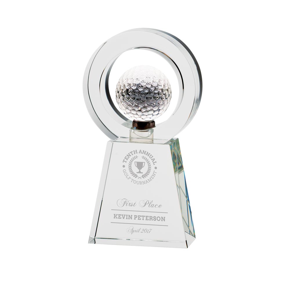Navigator Golf Crystal Award 200mm