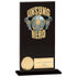 Euphoria Football Unsung Hero Glass Award - Jet Black