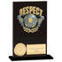 Euphoria Football Hero Respect Glass Award - Jet Black