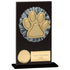 Euphoria Hero Dog Agility Glass Award - Jet Black