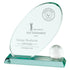Muirfield Jade Glass Award 195mm