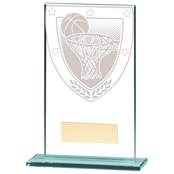 Millennium Basketball Jade Glass Award 140mm