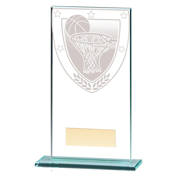 Millennium Basketball Jade Glass Award 160mm