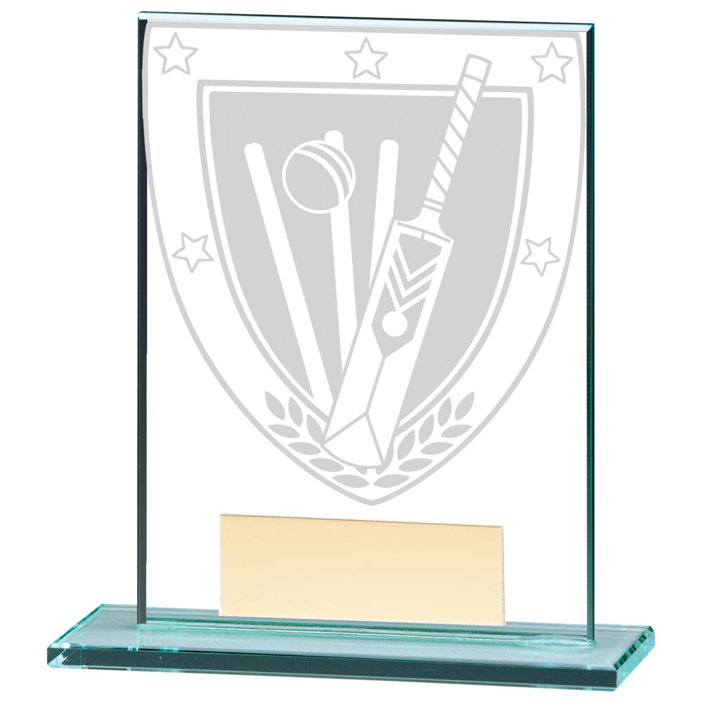 Millennium Cricket Jade Glass Award