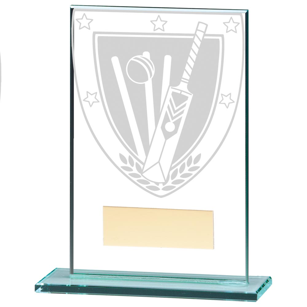 Millennium Cricket Jade Glass Award