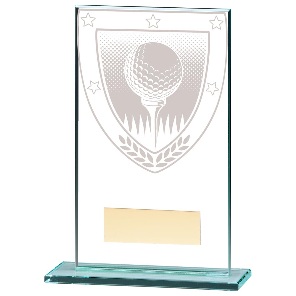 Millennium Golf Ball Jade Glass Award