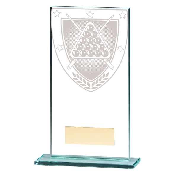 Millennium Snooker Jade Glass Award 160mm