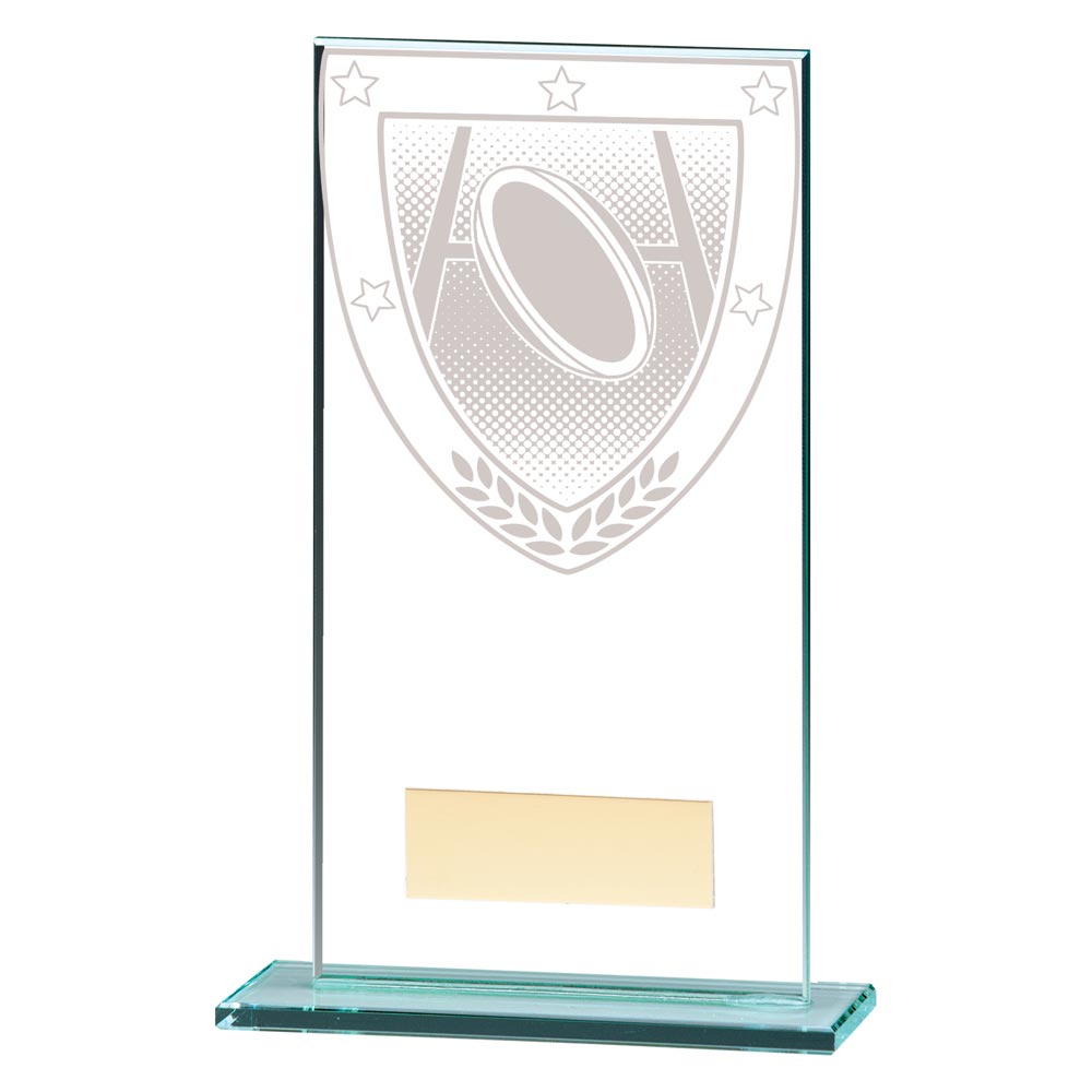 Millennium Rugby Jade Glass Award