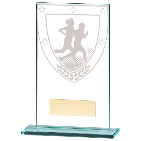 Millennium Running Jade Glass Award 140mm