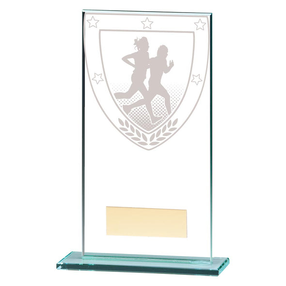 Millennium Running Jade Glass Award 160mm